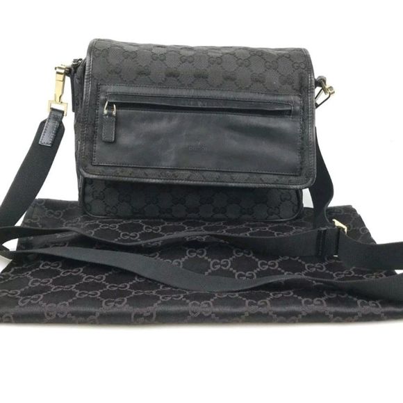 Gucci Bag Shoulder Bag GG CANVAS 019 0375 001553 Authentic - Picture 1 of 13